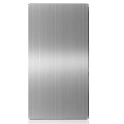 Gisafai 1 Pcs 24 x 12 Inch Stainless Steel Backsplash Panel Hand Dryer Splash Guard Wall Backsplash Protector with Ultra Strength Adhesive for Bathroom, Kitchen, Stovetop - size: 24 x 12 Inches