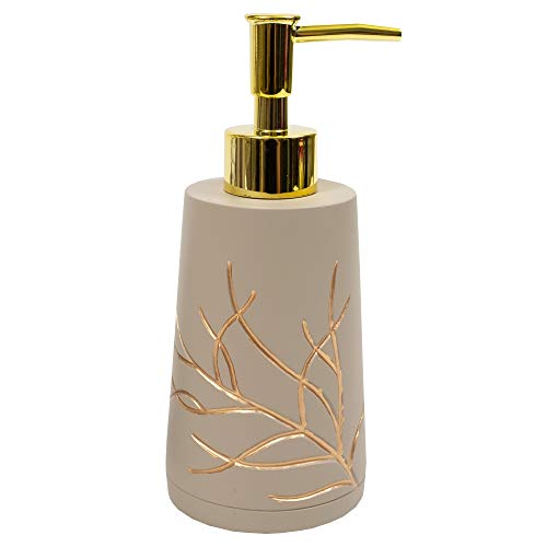 Sweet Home Collection Bathroom Accessories Sets Unique Collections Modern Classic Contemporary Decorative Beautiful Designs Bath Shower Tub Décor, Lotion Pump/Soap Dispenser, Branches (Pack of 1) - color: Branches, size: 1 Piece - Lotion Pump/Soap Dispens