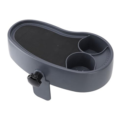 Slip Hot Tub Tray with Cup Holder, Bath Tub Table Tray for Beverages Books Food, Plastic Spa Pool Serving for Adults
