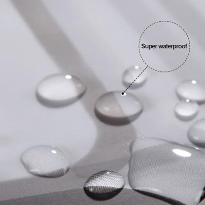 Plastic Shower Liner - Premium EVA 5G Shower Curtain Liner with Rustproof Grommets and 3 Weighted Magnets, Waterproof Shower Curtain for Bathroom(Classic Square, 72”*72”) - color: Classic Square, size: 72”*72”