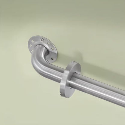 Stainless Steel Bathroom Safety Shower Grab Bar, Anti Slip Bathtubs Grab Bars,Toilet Assist Saft Handle Handrail ADA Compliant 500lbs for Handicap Elderly Senior (Brushed, 12 Inches) - size: 12 inches