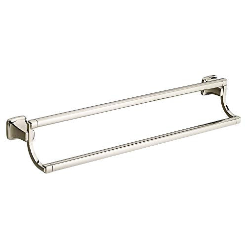 American Standard 7353224.013 Townsend 24-Inch Double Towel Bar, Polished Nickel - color: Polished Nickel