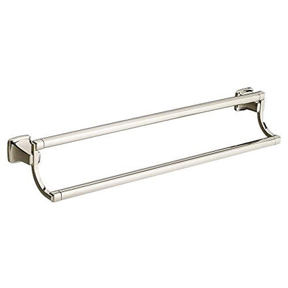 American Standard 7353224.013 Townsend 24-Inch Double Towel Bar, Polished Nickel - color: Polished Nickel