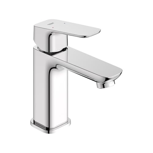 GROHE Cubeo S- Size Single-Hole Single-Handle Bathroom Faucet, Chrome - color: StarLight Chrome, size: S-Size