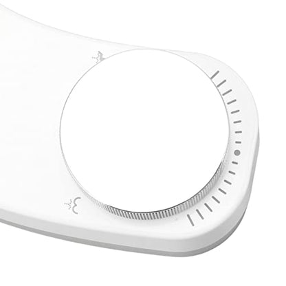 Bidet Attachment with Dual Nozzles, Non Electric Self Cleaning Water Bidet, Adjustable Pressure Fresh Water Wash and Mechanical Toilet Sprayer for Frontal Rear Cleansing