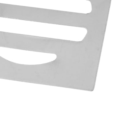 Drain Cover Grates Fit 2" x 2" Drain, Stainless Steel Drainage Grate Cover Square Replacement Floor Drain Strainer for Shower, Bathroom Floor, Balcony, and Outdoor Garden Drains -10pcs - size: 1.96" x 1.96"