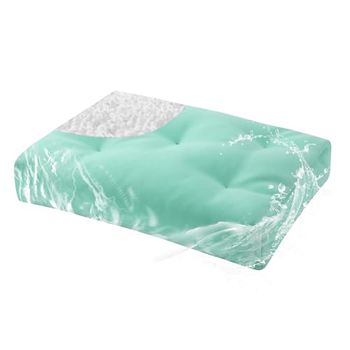 Bath Seat Pillow for Bathtub, Bathtub Seat Cushion For Tub with Non-Slip Suction Cups, Spa Pillow Shower Seat Cushion Bath Tub Cushion For Soaking Tub in Bathroom
