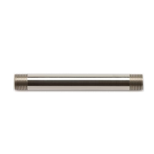 Moen Brushed Nickel Replacement Straight Shower Extension, 6-Inch, 116651BN - color: Brushed Nickel, size: 6-Inch,