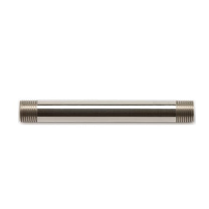 Moen Brushed Nickel Replacement Straight Shower Extension, 6-Inch, 116651BN - color: Brushed Nickel, size: 6-Inch,