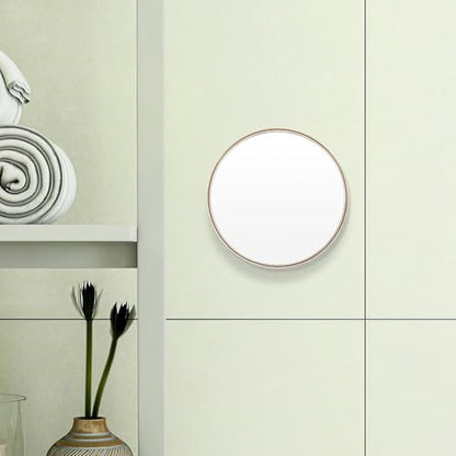 Magnifying Makeup Mirror with 20x Suction Cup, 150mm Round Convex Lens, Portable Bathroom Mirror for Travel and Daily Use