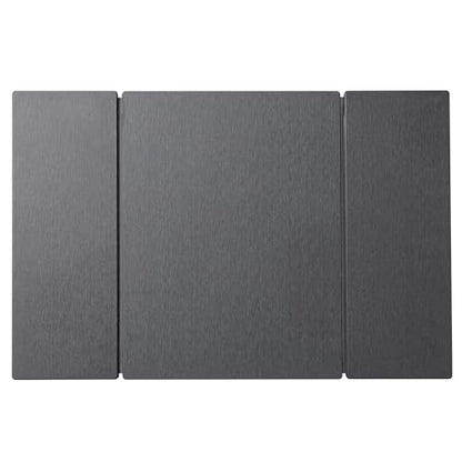 Foldable Stone Dish Drying Mat for Kitchen Counter, Diatomaceous Earth Drying Mat with Non-Slip Backing, Heat Resistant Multifunctional Mat for Kitchen & Bathroom, Instant water absorption-(24"×16") - color: Dark Gray1