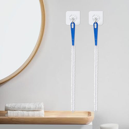 4 Pieces Drain Cleaning Brush, Sink Pipe Cleaners, Drain Brush Pipe Cleaning, Flexibly Bendable, Suitable for Toilets, Kitchen Sinks, Bathroom Bathtubs, Showers and Sewer Drains (17.71 Inches)