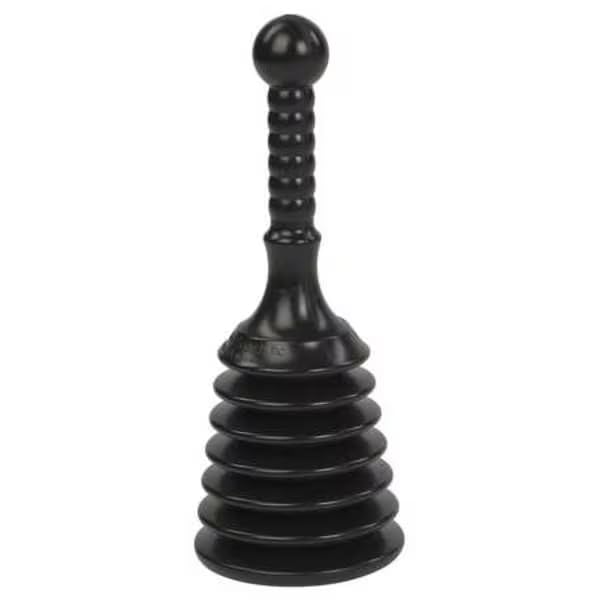 Bellows Plunger, Polyethylene, CupSize5In., Mfr: 12G690-A