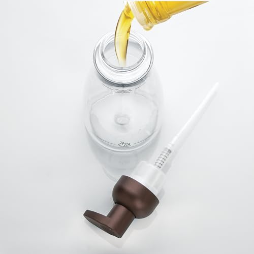 iDesign Refillable Foaming Soap Dispenser for Kitchen or Bathroom Vanity - Clear/Bronze - color: Clear/Bronze, style: Pack of 1