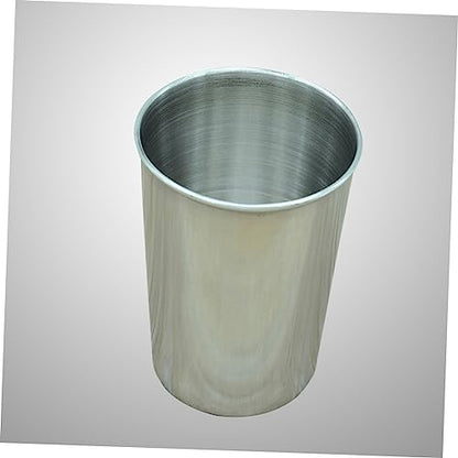 2-pack Stainless Steel Water Cup Multi-use for Bathroom Kitchen Travel 180ml Brush Beverage Cup