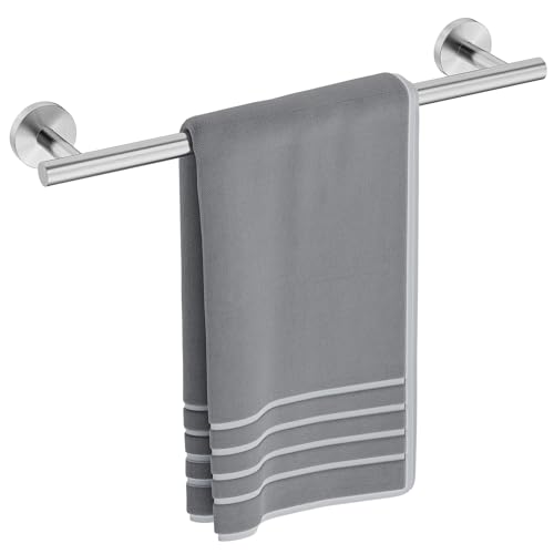 Luxbaro 18 Inch Brushed Nickel Towel Bar, Thicken, Total Length 20-Inch | Towel Rack for Bathroom Wall, SUS304 Stainless Steel Towel Rod, Modern Home Decor - color: Brushed Nickel, size: 20 Inch
