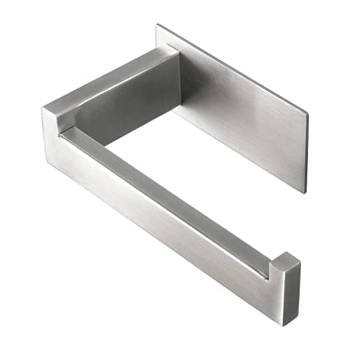 Hand Towel Holder+Toilet Paper Holder,Self Adhesive Tissue Holder Stainless Steel Rustproof Paper Roll Holder,Self Adhesive Hand Towel Ring, Thicken SUS304 Stainless Steel Hand Towel Bar.