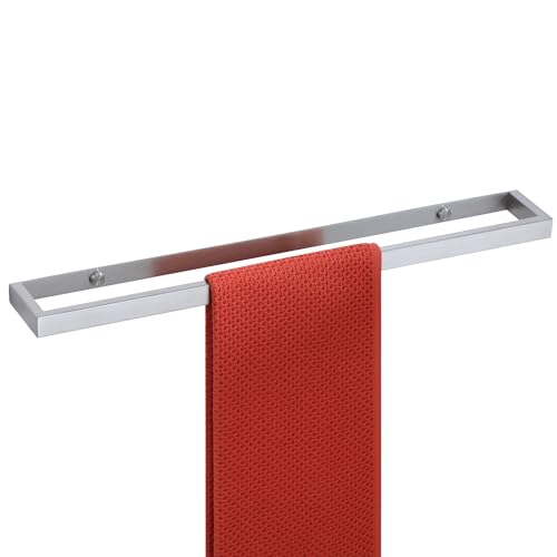 Alise 20 Inch Towel Bar,Towel Holder for Bathroom, Towel Racks for Lavatory,SUS304 Stainless Steel Hand Towel Hanger,Wall Mount Towel Rail,Brushed Finish - color: Brushed, size: 20-Inch