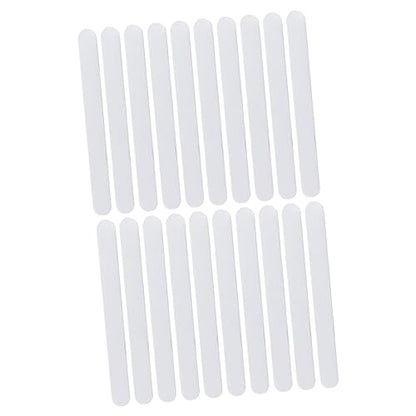 ABOOFAN 20pcs Bathroom Self-Adhesive Strips Non-Skid Strips for Bathtub Skid Tape Strong Adhesion Easy to Remove
