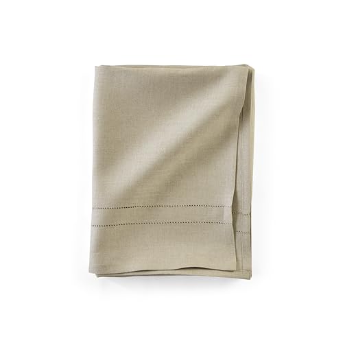Solino Home 100% Pure Linen Bath Towel Natural Absorbent, Bath 30 x 54 in | Bath Sheets soft, highly absorbent and quick drying for bath, spa and pool | soft plain weave | OEKO-TEX Certified | low iron - color: Natural, size: Bath Towel - 30 X 54 Inch