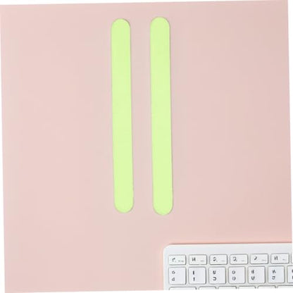 3 Sets of Luminous Bathroom Strips: Luminous Anti-Skid Shower Stickers - Waterproof Adhesive Safety Tape for Seniors Bathtub Floors