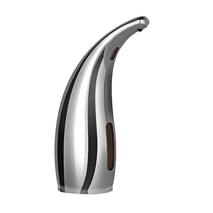 Soap Dispenser,Adjustable 4-Level Touchless Bath Kitchen Countertop Automatic Soap Dispenser with Infrared Motion Sensor,IPX6 Waterproof.Perfect for Bathroom and Kitchen. - color: Silver-adjustable Dispenser