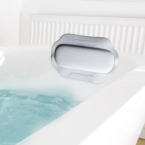 Bath Pillow Quick Waterproof Non Slip Comfortable Home with Suction Cups