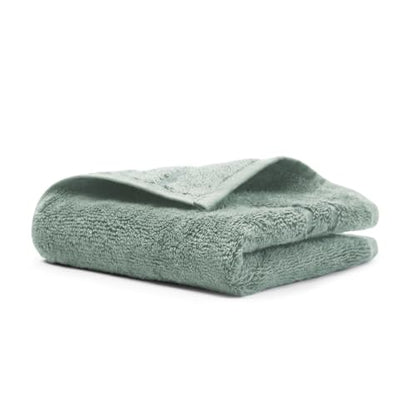 Cariloha Washcloth - Soft Bamboo Viscose - Ocean Mist - 13" x 13" | Ultra Plush, Quick Dry Wash Cloths, Turkish Cotton, Bamboo Viscose Blend, Highly Absorbent Face Towels, Odor Resistant