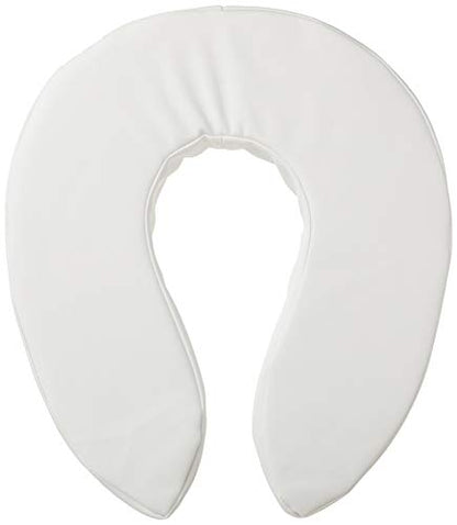 Essential Medical Supply Padded Toilet Riser, Plastic, 2" (Pack of 2) - size: 2 Inch (Pack of 2)