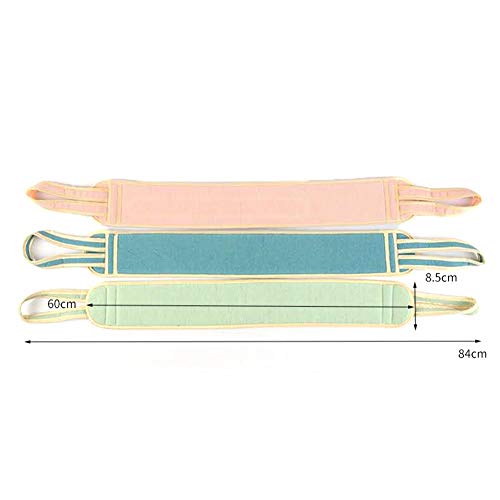 Exfoliating Towel for Body 3pcs/Set Body Cleaning Washcloth Soft Brush Home Hotel Bathroom Shower Ball Back Scrubber Set Exfoliating Skin Towel Bath Gloves Exfoliating Washcloths (Color : A) - color: A