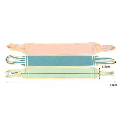 Exfoliating Towel for Body 3pcs/Set Body Cleaning Washcloth Soft Brush Home Hotel Bathroom Shower Ball Back Scrubber Set Exfoliating Skin Towel Bath Gloves Exfoliating Washcloths (Color : A) - color: A