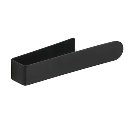 Hand Towel Holder, Self Adhesive Hand Towel Bar，Stainless Steel Bathroom Towel Racks Stick on Wall, Black - size: 9 Inch