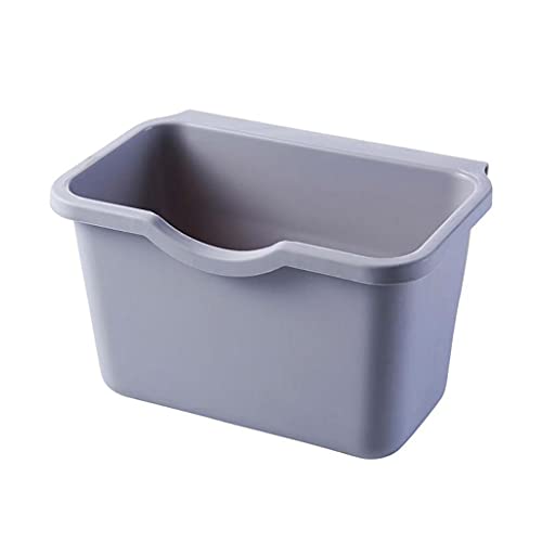 Kitchen Wall Mounted Hanging Waste Bin for Cabinet Doors Small Trash Can Garbage Basket for Car Rubbish Container Compost Basket for Kitchen