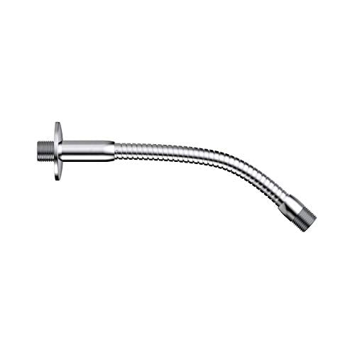 Plumb Pak Keeney K780CP Stylewise 11.5" Flexible Memory Flange Finish Shower Arm, Polished Chrome