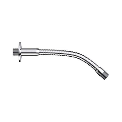 Plumb Pak Keeney K780CP Stylewise 11.5" Flexible Memory Flange Finish Shower Arm, Polished Chrome