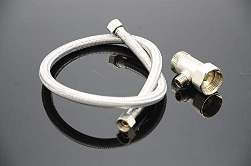 Single Nozzle Self-Cleaning Bidet, Non-Electric Mechanical Fresh Water Spray Toilet Seat Attachment