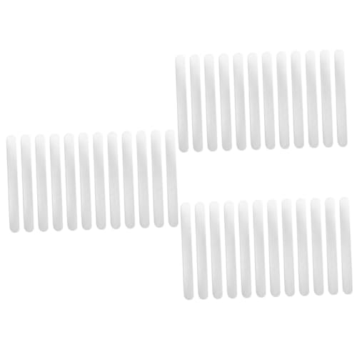 SOLUSTRE 3sets Skid Bathtub Stickers Transparent Non Slip Strips for Bathtubs Showers Stairs Pools Easy Installation Strong Adhesion for Safety Wet Areas 12pcs*3