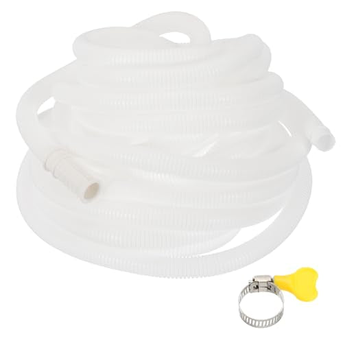 PATIKIL 32.8ft Air Conditioner Drain Kit, Universal AC Drain Hose Connector Hose with Clamp Rubber Adapter for Mini-Split Window AC Unit Dehumidifier Faucet - size: 32.8ft