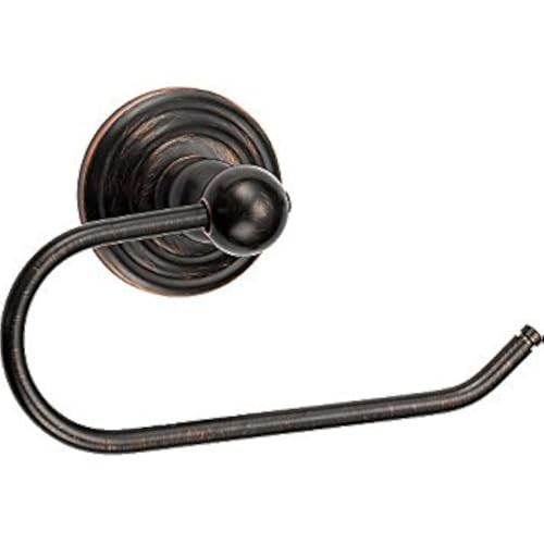Designers Impressions® 800 Series Oil Rubbed Bronze Euro Toilet/Tissue Paper Holder - color: Oil Rubbed Bronze, style: Euro Paper Holder