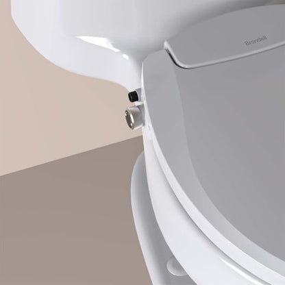 Brondell Non-electric Bidet Toilet Seat S101T-RW, Round