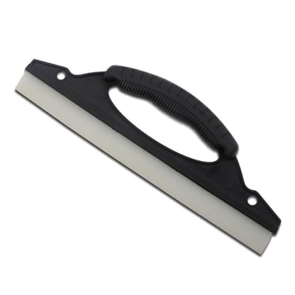 Squeegee Car Dryer Car Water Scraper Tool, 12 Inch Silicone Wiper Board Car Windshield Squeegee with Handle, Shower Squeegee Wiper Blade for Auto Windows Glasses Doors Mirrors Tile Walls - color: 1pc