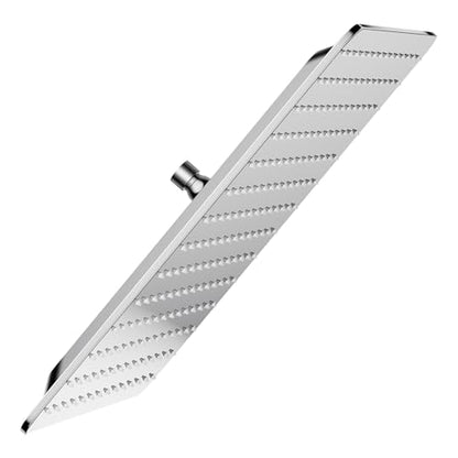VBFF-Shower Head,rain shower head, 16 inch- Square Shower Head, 1.8 GPM Flow Rate, rainfall showerhead,VBFF10(Chrome) - color: Chrome, size: 16 Inch