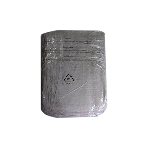 TRIDENT Eco-Twist Bamboo Bath Towels, Cotton-Viscose Blend, 2 PC Soft Towel | Viscose from Bamboo Blend - Silky Soft Texture - Fade Resistant - Low-Lint Construction - Perfect for Everyday Family Use - color: Silver