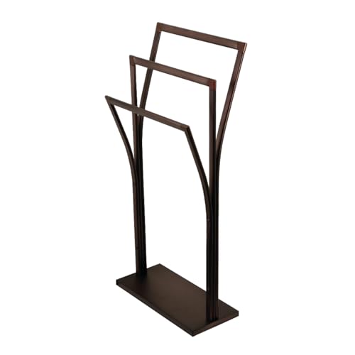 Kingston Brass SCC3305 Edenscape Freestanding Towel Rack, Oil Rubbed Bronze 34.44 x 16.13 x 9.88 - color: Oil Rubbed Bronze