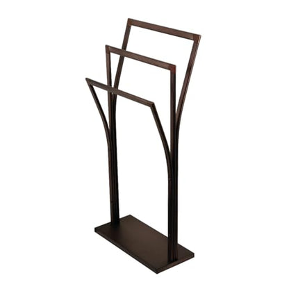 Kingston Brass SCC3305 Edenscape Freestanding Towel Rack, Oil Rubbed Bronze 34.44 x 16.13 x 9.88 - color: Oil Rubbed Bronze