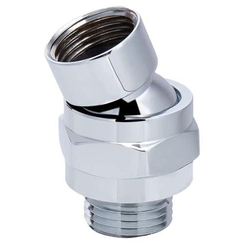 Showerhead Connector Brass Shower Balls Joint Replacement Arm Extension Brass Adjustable Arm