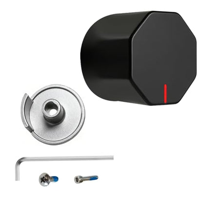 All Metal Replacement for Moen Tub/Shower Lever Handle, Compatible with Moen Posi Temp Shower Handle and for Cartridge,Single Handle Faucets for Adjust Water Volume and Temperature,Knob Black - color: Knob Black