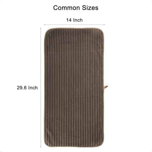 3-Piece Hand Bath Towels 14 X 29.6 Inchs, Quick-Dry Microfiber Washcloths with Hanging Loop, Soft & Absorbent Face Towels for Bathroom Kitchen Gym Travel - color: 3coffee