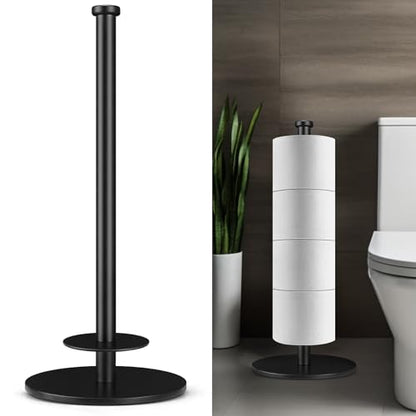 Toilet Paper Holder Stand, Toilet Paper Roll Holder, Toilet Paper Storage Stand, Toilet Paper Holder Free Standing, Tp Holder Stand - color: Single Column
