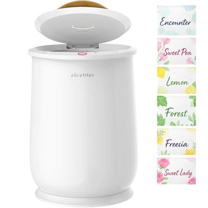 Towel Warmers Ultra Large Capacity Bucket Style 450W for Bathroom ETL FCC Certified Fits up to Two 40"x70" Towels, Blankets, Bathrobes with Auto Shut Off - color: White
